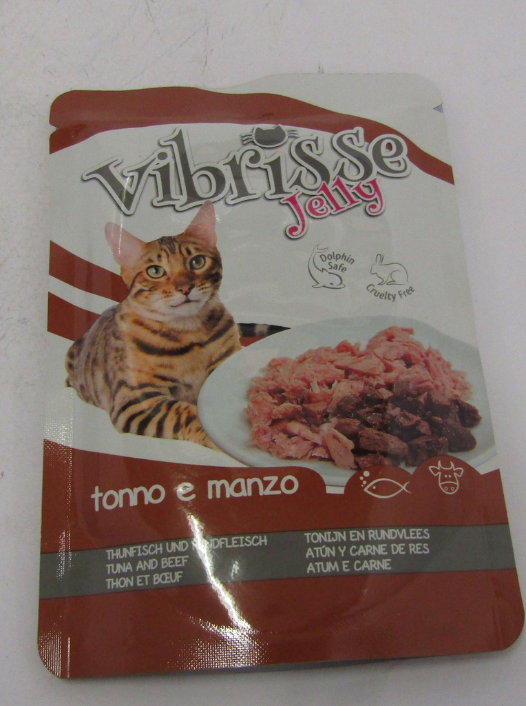 VIBRISSE CAT JELLY TONNO MANZO GR.70 BUS