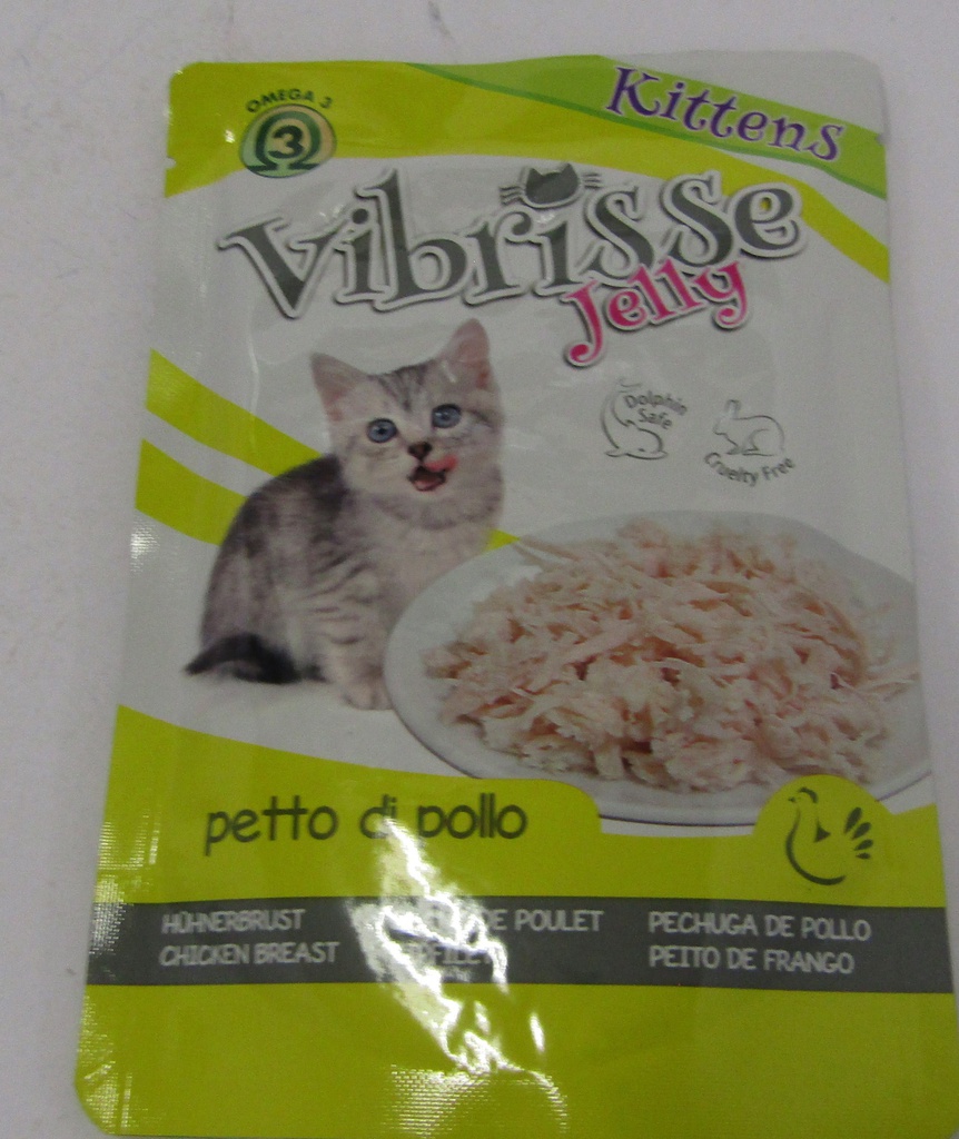 VIBRISSE CAT JELLY PETTO POLLO GR.70 BUS