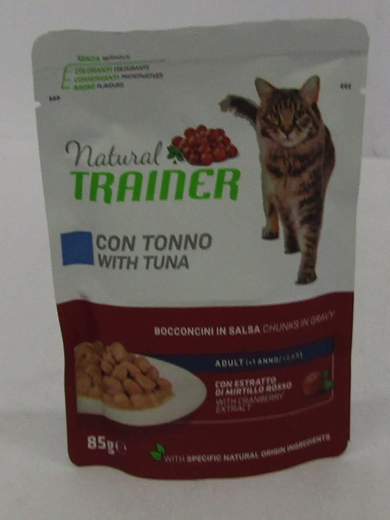 TR.CAT NATURAL ADULT TONNO GR.85 BS     