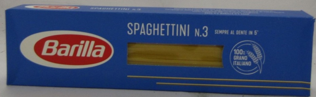 BARILLA 3 SPAGHETTINI     GR500