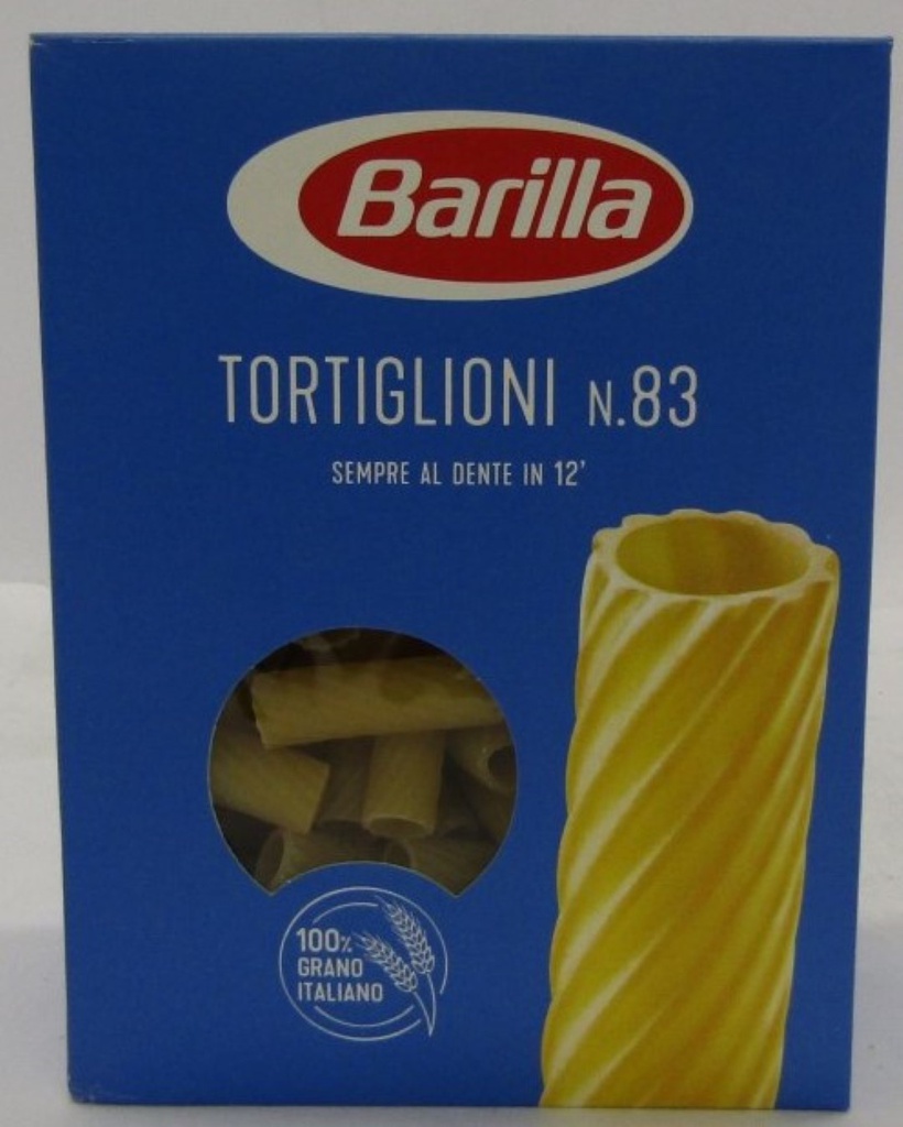 BARILLA 83 TORTIGLIONI    GR500