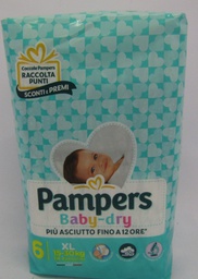 [0007735603] PAMPER'S BABY DRY XLARGE  X14