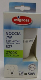 [0007135501] MIGROSS LED GOCCIA 7W E27